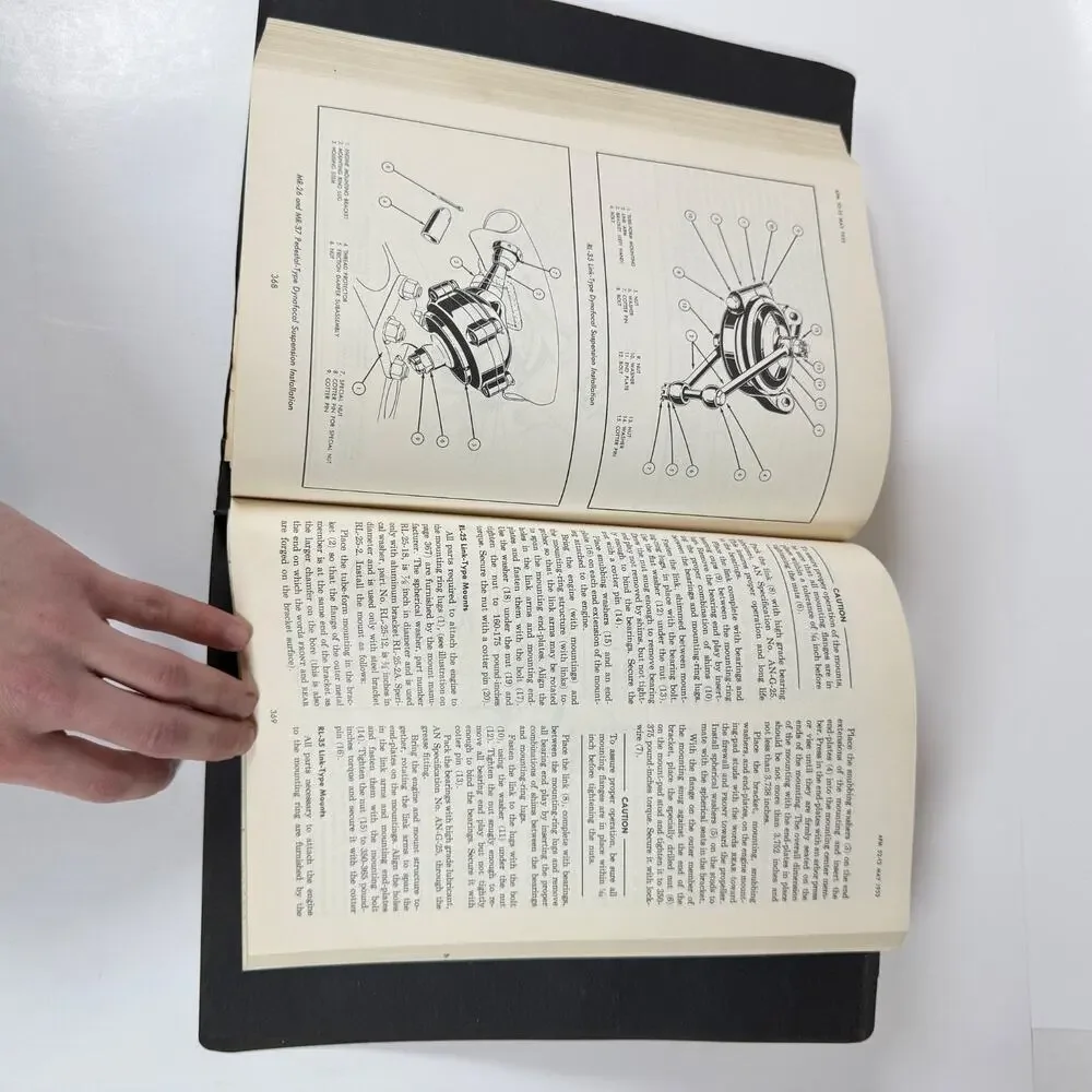 52-12 1953 Power Plant Maintenance Illustrated Manual for Reciprocating Engines
